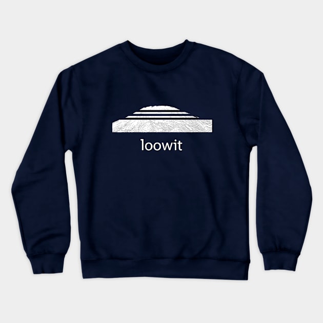 Mt St Helens Crewneck Sweatshirt by amigaboy